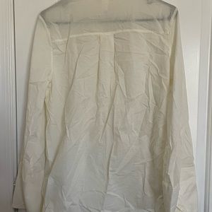 Long sleeve button down shirt with simple middle design